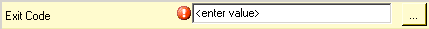 Exit Code Input