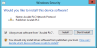 Windows Security - Aculab